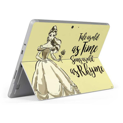 Disney Princess Belle Tale As Old As Time Art Surface Go Skin