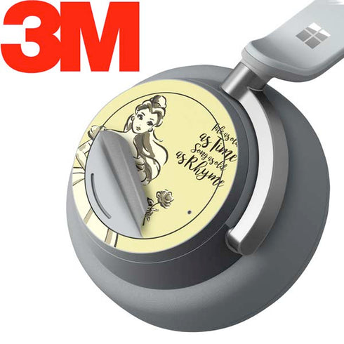 Disney Princess Belle Tale As Old As Time Art Surface Headphones Skin