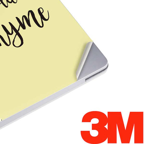 Disney Princess Belle Tale As Old As Time Art Surface Laptop 3 13.5in Skin