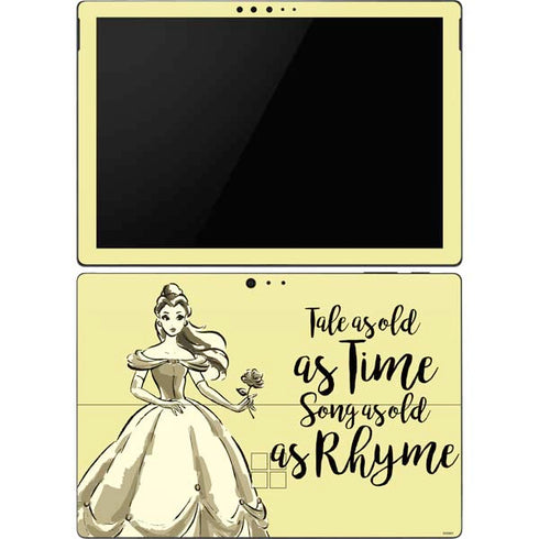 Disney Princess Belle Tale As Old As Time Art Surface Pro 6 Skin