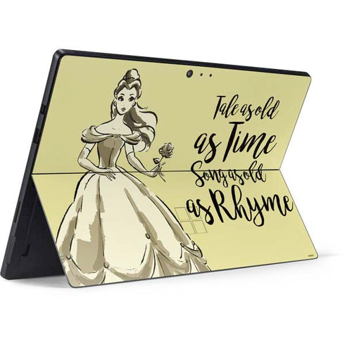 Disney Princess Belle Tale As Old As Time Art Surface Pro 6 Skin