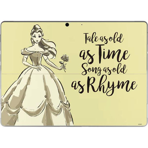 Disney Princess Belle Tale As Old As Time Art Surface Pro 8 Skin
