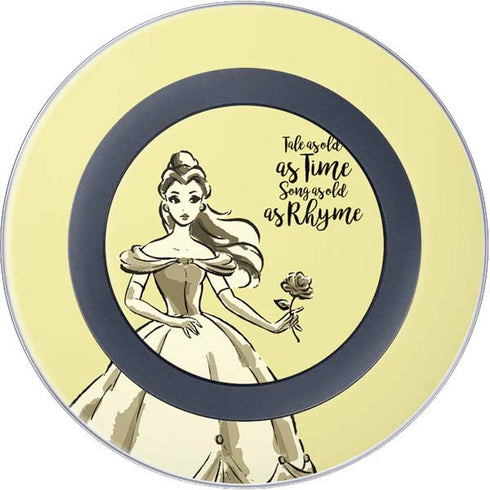 Disney Princess Belle Tale As Old As Time Art Wireless Charger Skin