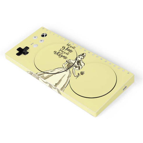 Disney Princess Belle Tale As Old As Time Art Xbox Adaptive Controller Skin