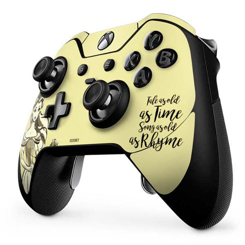 Disney Princess Belle Tale As Old As Time Art Xbox One Elite Controller Skin