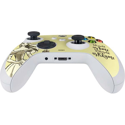 Disney Princess Belle Tale As Old As Time Art Xbox Series S Controller Skin