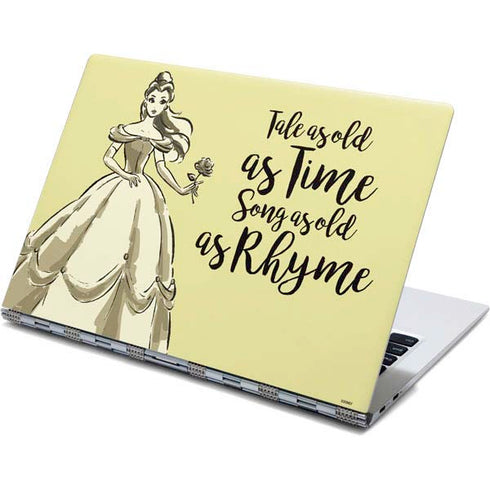 Disney Princess Belle Tale As Old As Time Art Yoga 910 2-in-1 14in Touch-Screen Skin