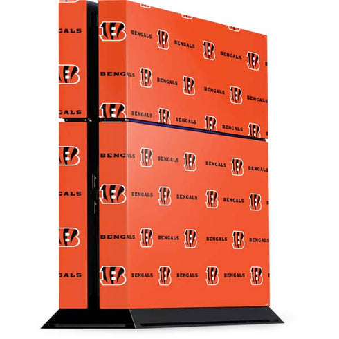 NFL Cincinnati Bengals Blitz Series PS4 Console Skin