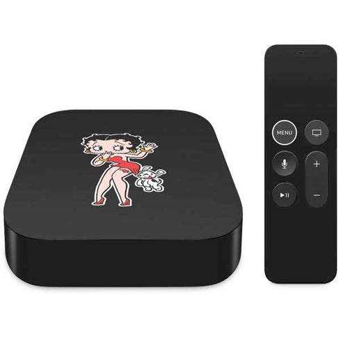 Betty Boop With Puppy Apple TV Skin