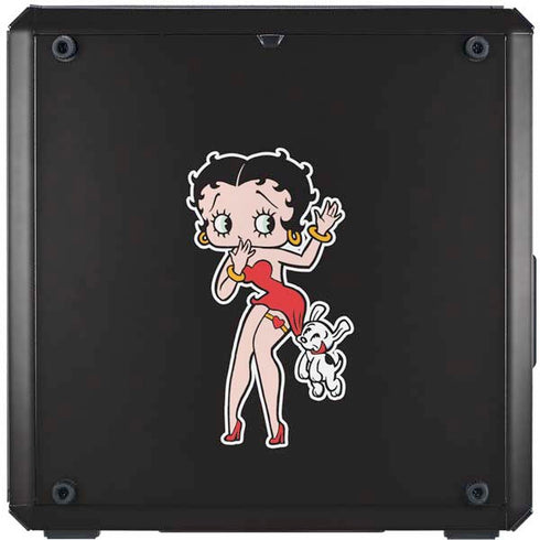 Betty Boop With Puppy Cooler Master MasterBox Q300L Mini Tower Skin