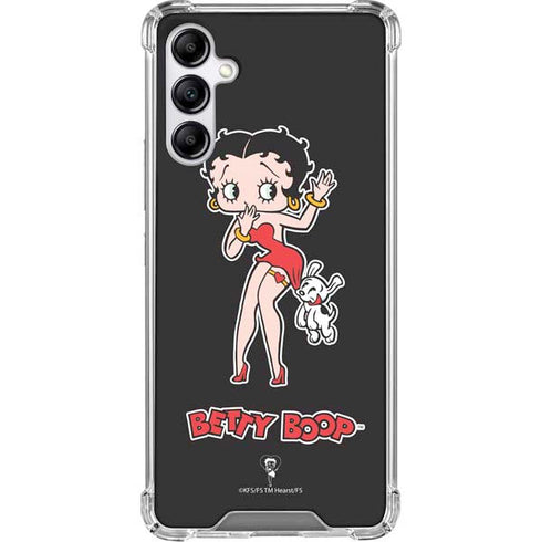 Betty Boop With Puppy Galaxy A15 5G Clear Case