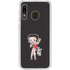 Betty Boop With Puppy Galaxy A20 Clear Case