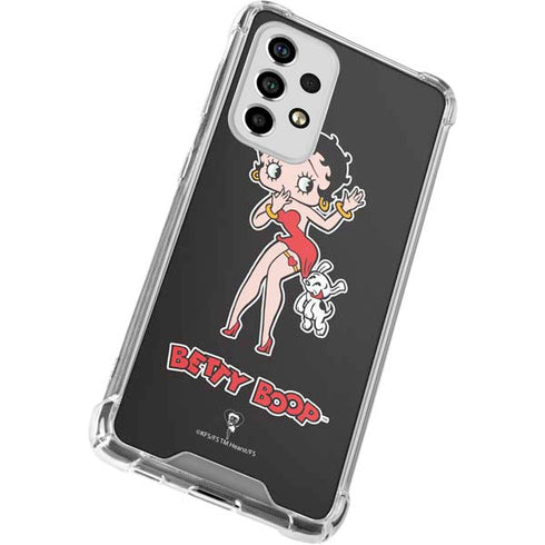 Betty Boop With Puppy Galaxy A33 5G Clear Case