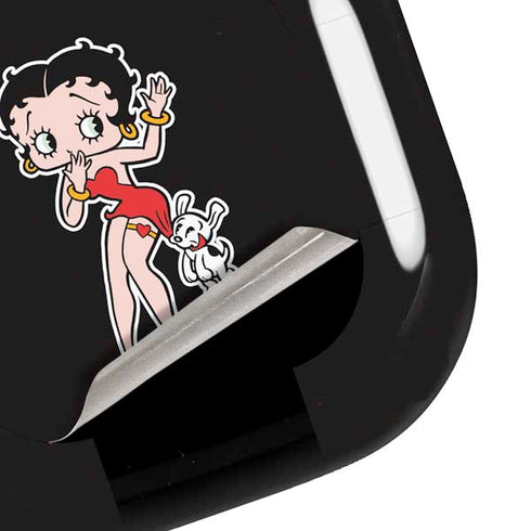 Betty Boop With Puppy Galaxy Buds Pro Skin