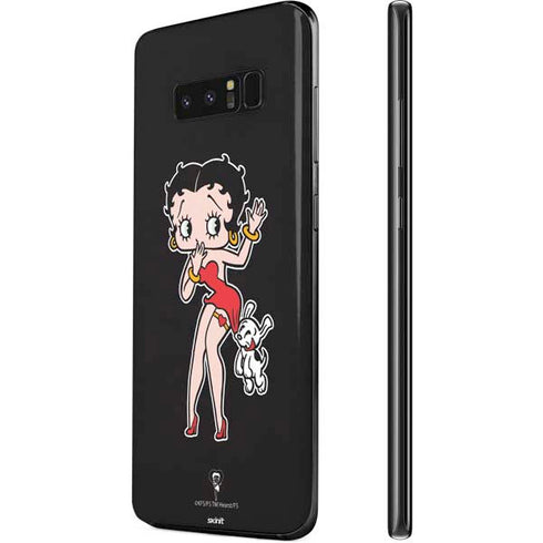 Betty Boop With Puppy Galaxy Note 8 Skin