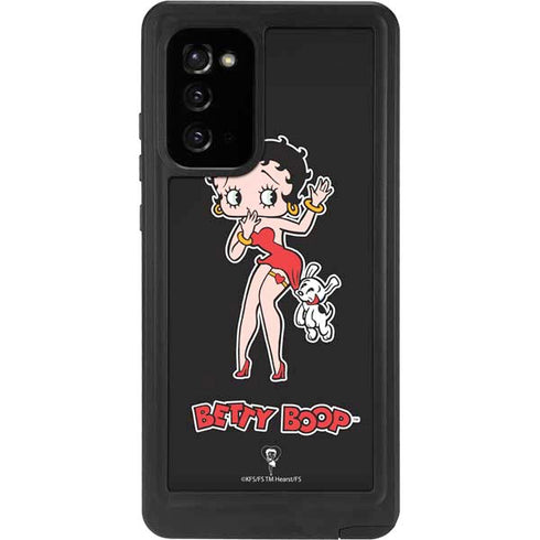 Betty Boop With Puppy Galaxy Note20 5G Waterproof Case