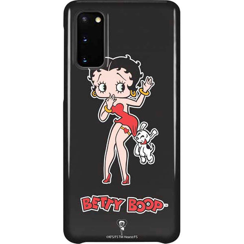 Betty Boop With Puppy Galaxy S20 Lite Case