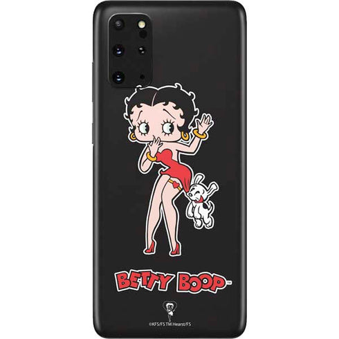 Betty Boop With Puppy Galaxy S20 Plus Skin
