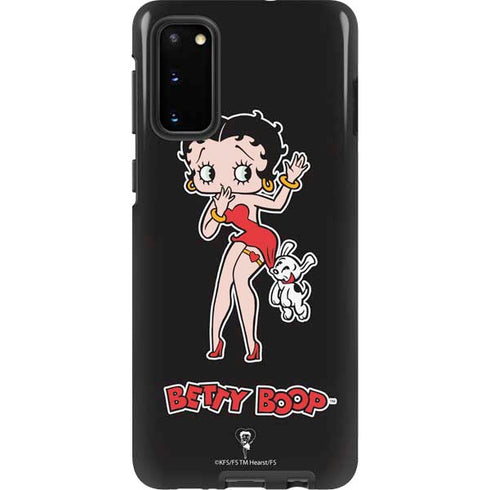Betty Boop With Puppy Galaxy S20 Pro Case