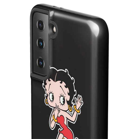 Betty Boop With Puppy Galaxy S21 FE Pro Case