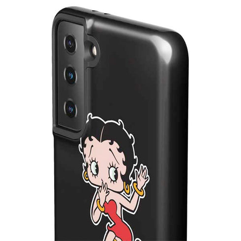 Betty Boop With Puppy Galaxy S21 Plus 5G Pro Case