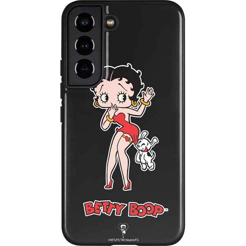 Betty Boop With Puppy Galaxy S22 Pro Case