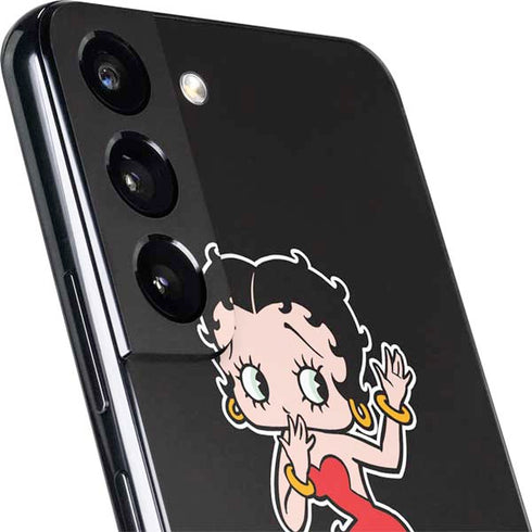 Betty Boop With Puppy Galaxy S22 Skin