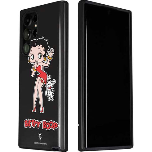 Betty Boop With Puppy Galaxy S22 Ultra Pro Case