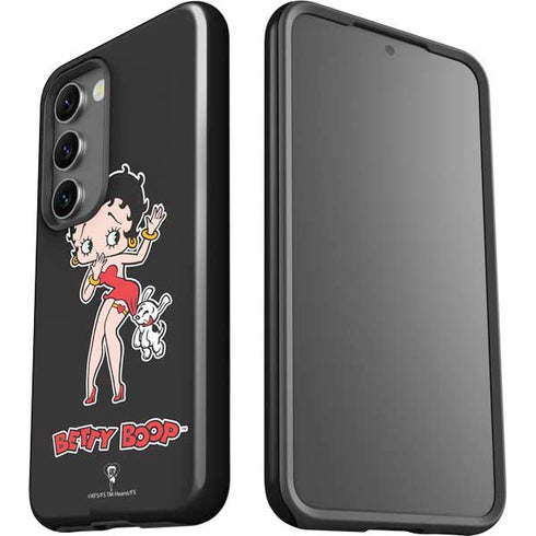 Betty Boop With Puppy Galaxy S23 Plus Pro Case