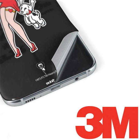 Betty Boop With Puppy Galaxy S8 Skin