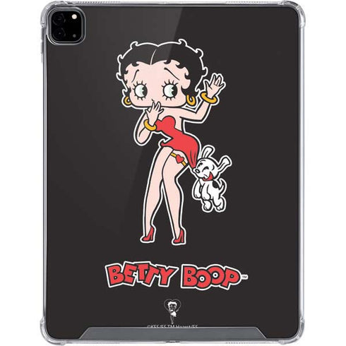 Betty Boop With Puppy iPad Pro 12.9in (2020) Clear Case