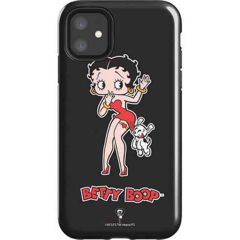 Betty Boop With Puppy iPhone 11 Impact Case