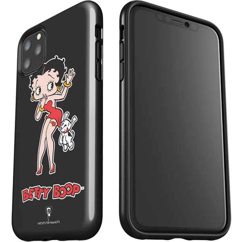 Betty Boop With Puppy iPhone 11 Pro Max Impact Case