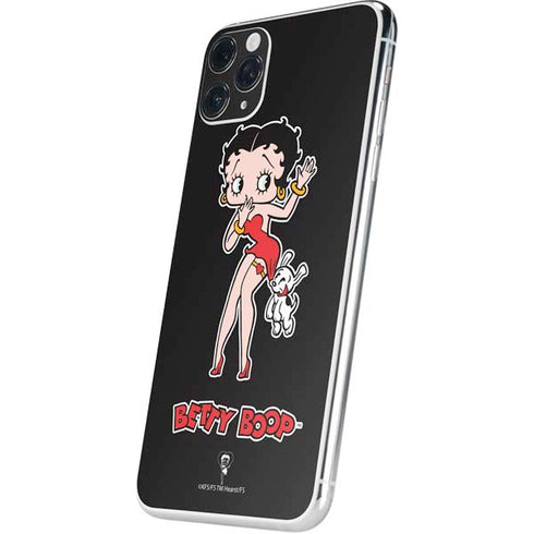 Betty Boop With Puppy iPhone 11 Pro Max Skin