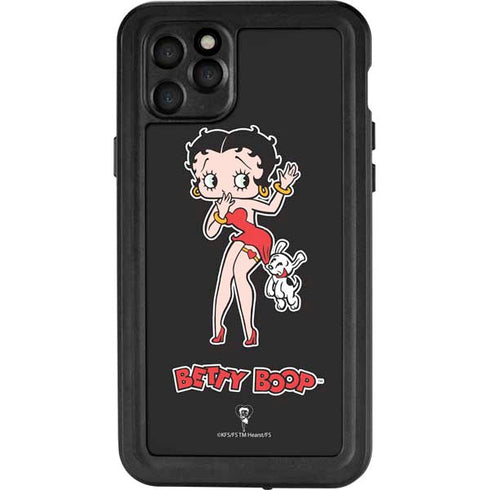 Betty Boop With Puppy iPhone 11 Pro Max Waterproof Case