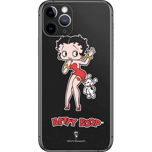 Betty Boop With Puppy iPhone 11 Pro Skin