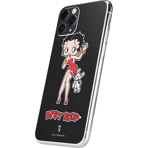 Betty Boop With Puppy iPhone 11 Pro Skin