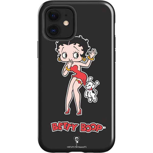 Betty Boop With Puppy iPhone 12 Impact Case