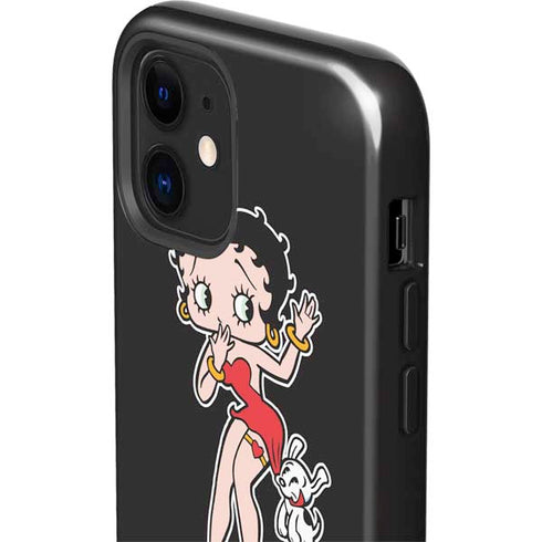Betty Boop With Puppy iPhone 12 Impact Case