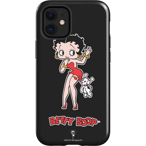 Betty Boop With Puppy iPhone 12 Mini Impact Case