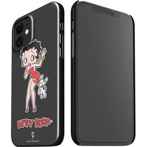 Betty Boop With Puppy iPhone 12 Mini Lite Case