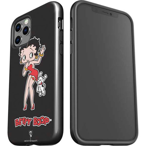 Betty Boop With Puppy iPhone 12 Pro Impact Case