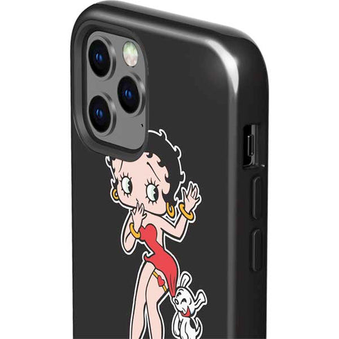 Betty Boop With Puppy iPhone 12 Pro Max Impact Case