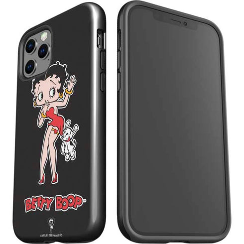 Betty Boop With Puppy iPhone 12 Pro Max Impact Case