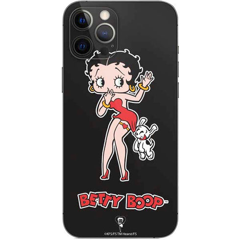 Betty Boop With Puppy iPhone 12 Pro Max Skin