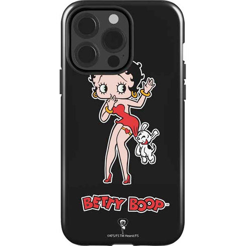 Betty Boop With Puppy iPhone 13 Pro Impact Case