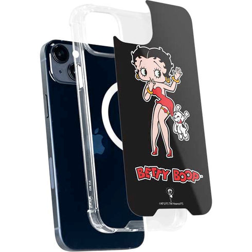 Betty Boop With Puppy iPhone 15 Plus MagSafe Case