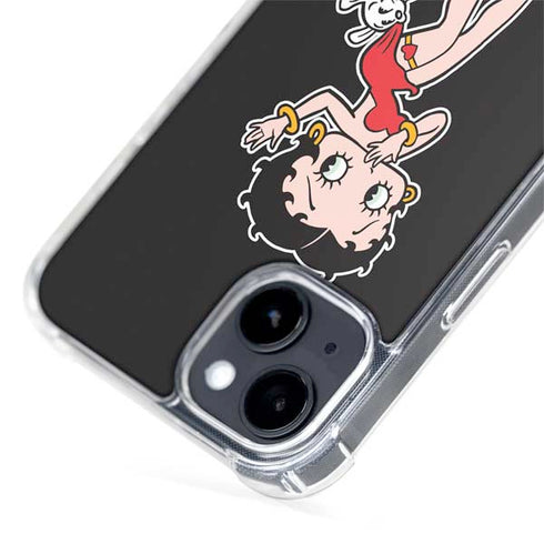 Betty Boop With Puppy iPhone 15 Plus MagSafe Case