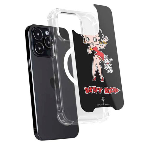 Betty Boop With Puppy iPhone 15 Pro MagSafe Case