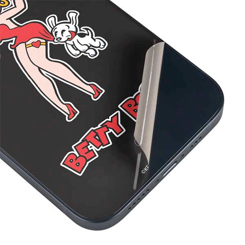 Betty Boop With Puppy iPhone 14 Skin